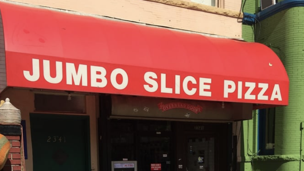 Jumbo Slice Pizza